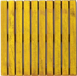 Deck Painel 50x50cm MS Ptina - Amarelo