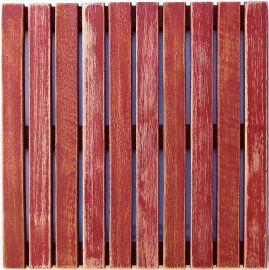 Deck Painel 50x50cm MS Ptina - Vermelho